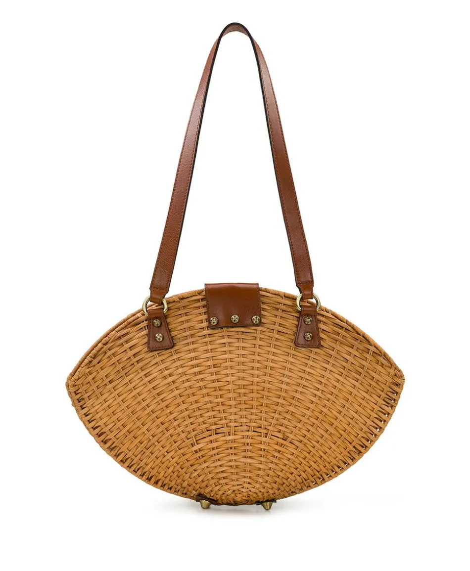 Patricia Nash Mare Shell Shoulder Bag With Scarf| Shoulder Bags