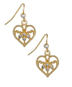 Patricia Nash Mini Heart Drop Earrings| Earrings