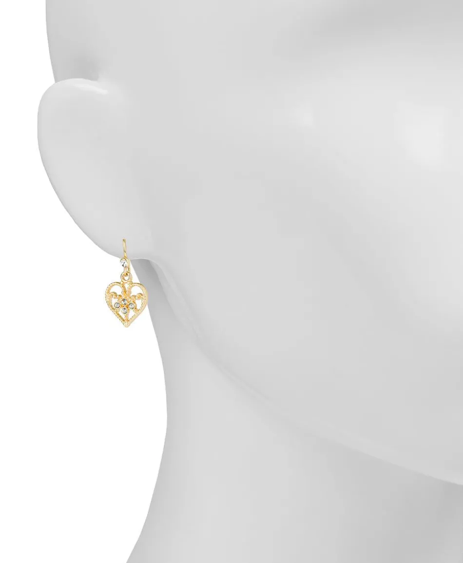Patricia Nash Mini Heart Drop Earrings| Earrings