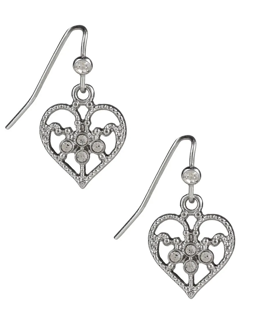 Patricia Nash Mini Heart Drop Earrings| Earrings