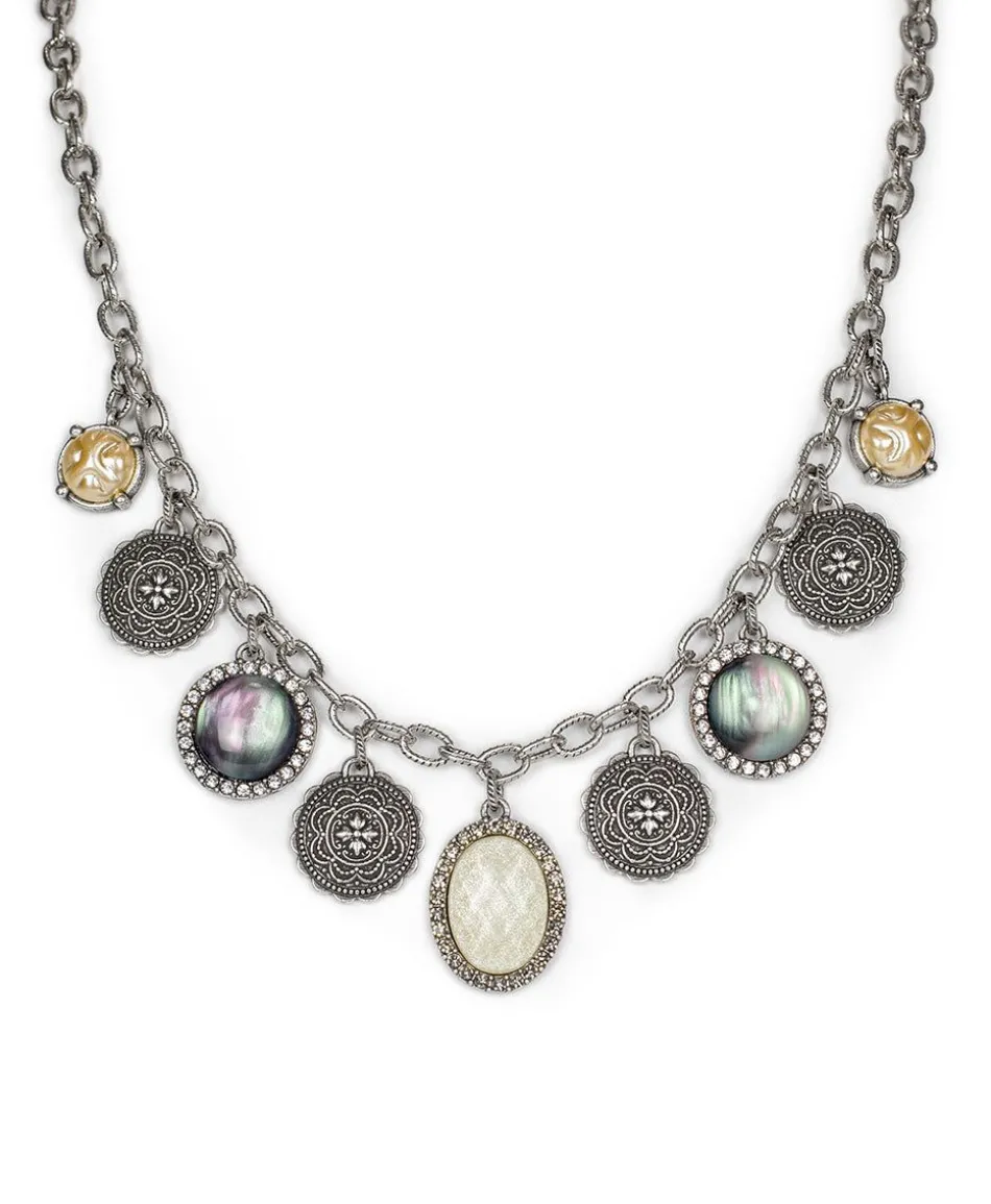 Patricia Nash Multi Charm Short Necklace| Necklaces