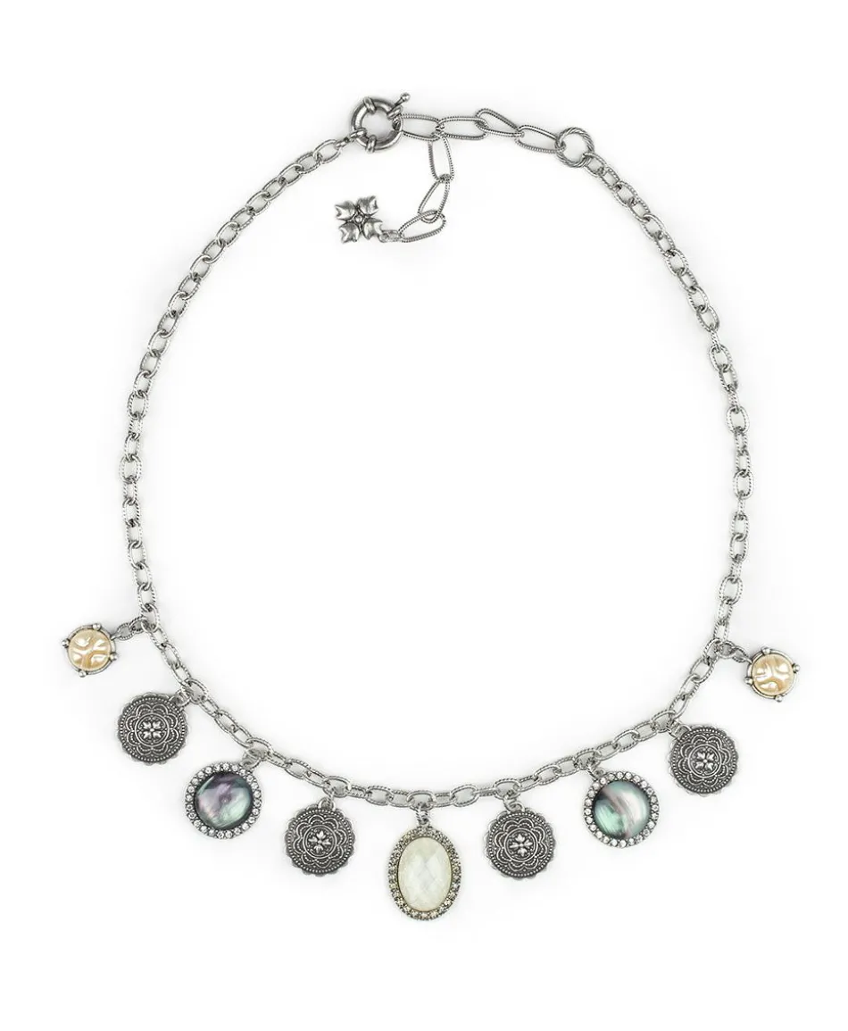 Patricia Nash Multi Charm Short Necklace| Necklaces