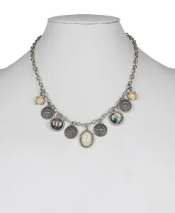 Patricia Nash Multi Charm Short Necklace| Necklaces