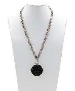 Patricia Nash Nicolina Leather Inset Necklace| Necklaces
