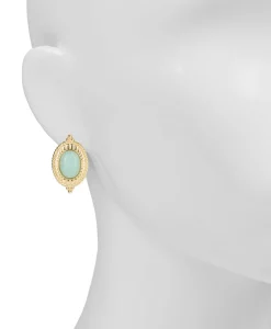 Patricia Nash Oval Button Cabochon Earrings| Earrings