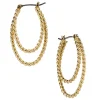 Patricia Nash Oval Rope Twist Hoop Earrings| Earrings