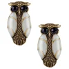Patricia Nash Owl Button Earrings| Earrings