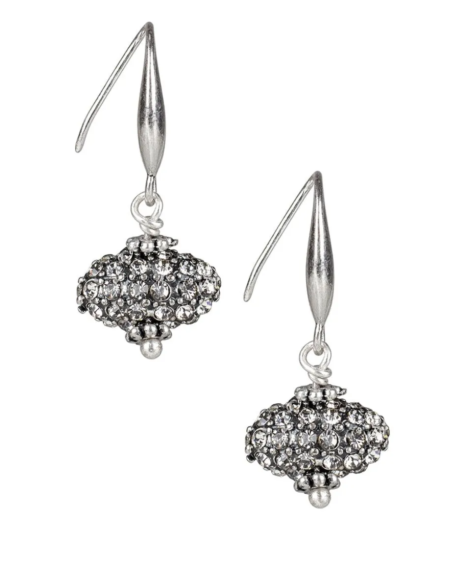 Patricia Nash Pave Bead Drop Earrings| Earrings