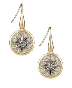 Patricia Nash Pave Drop Earrings| Earrings