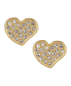 Patricia Nash Pave Heart Earrings| Earrings