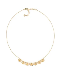 Patricia Nash Pave Rose Necklace| Necklaces