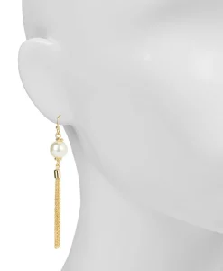Patricia Nash Pearl Bead Earrings W/ Tassels| Earrings