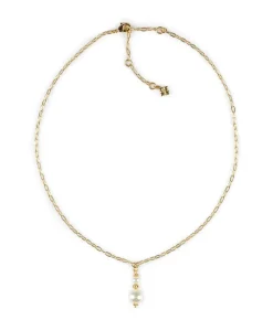 Patricia Nash Pearl Double Bead Drop Short Necklace| Necklaces