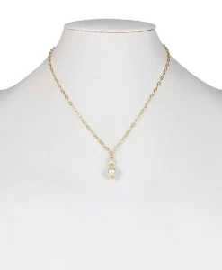 Patricia Nash Pearl Double Bead Drop Short Necklace| Necklaces