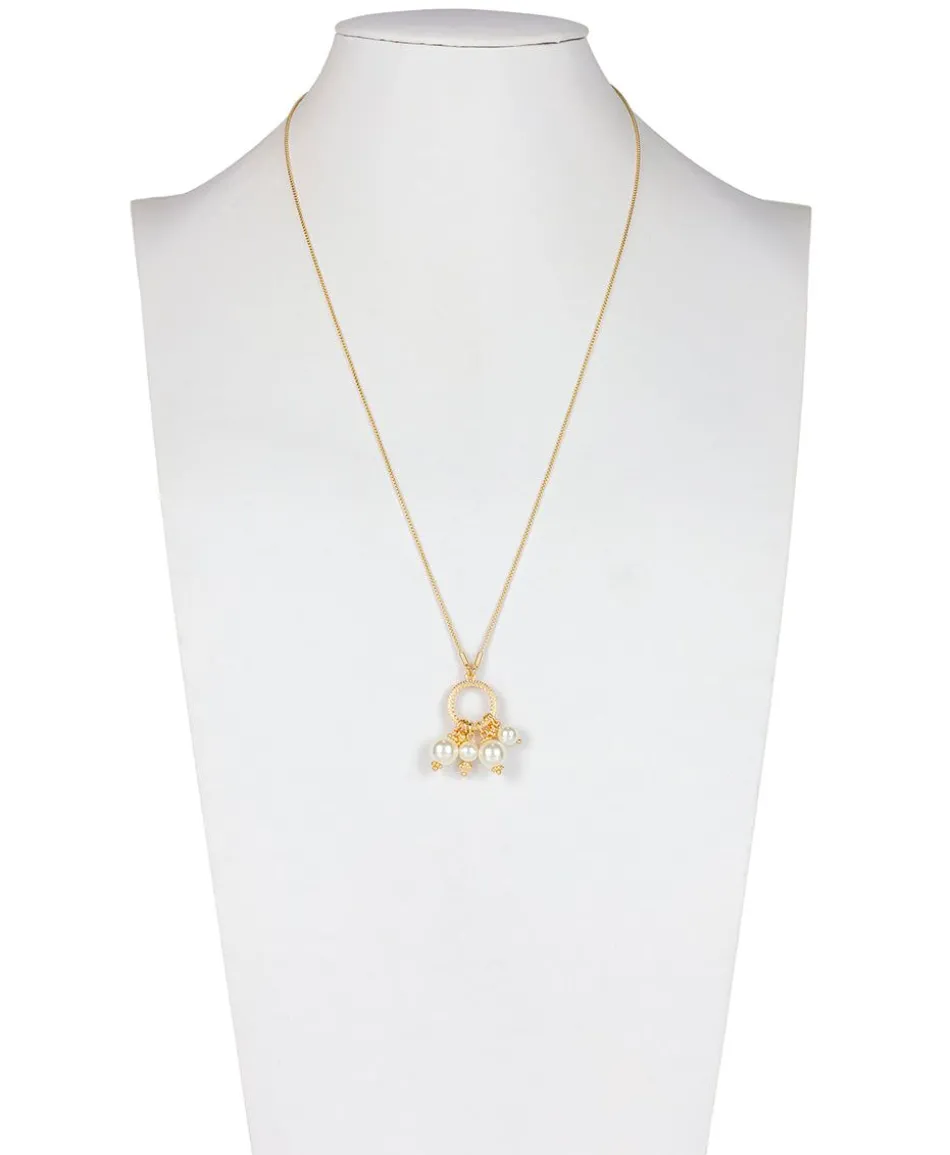 Patricia Nash Pearl Multi Drop Necklace| Necklaces
