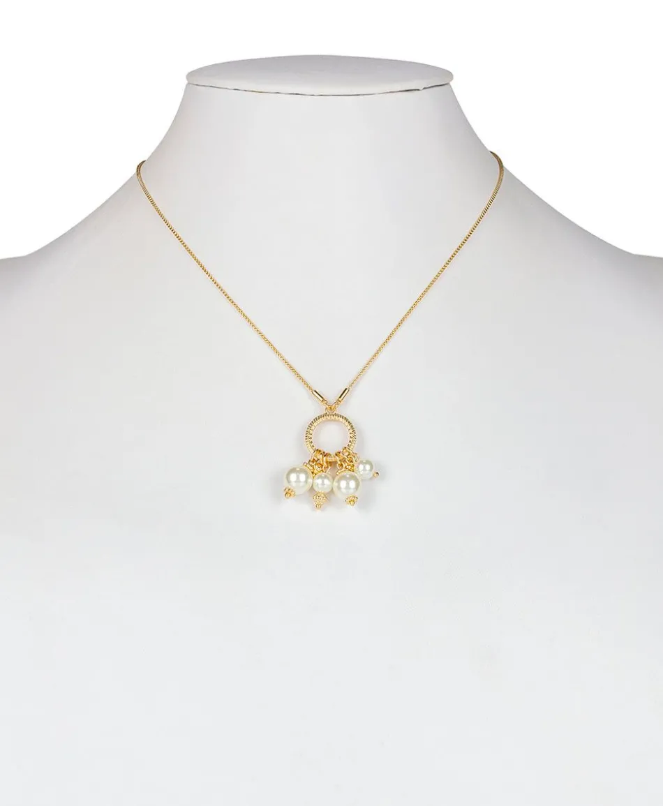 Patricia Nash Pearl Multi Drop Necklace| Necklaces