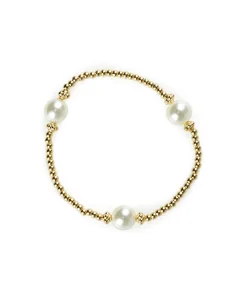 Patricia Nash Pearl Stretch Bracelet Set| Bracelets