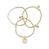 Patricia Nash Pearl Stretch Bracelet Set| Bracelets