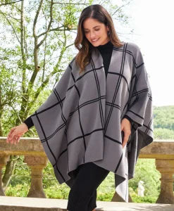 Patricia Nash Plaid Cape| Knitwear