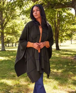 Patricia Nash Plaid Cape| Knitwear