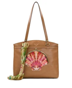 Patricia Nash Poppy Tote With Scarf| Totes