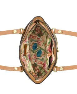 Patricia Nash Poppy Tote With Scarf| Totes