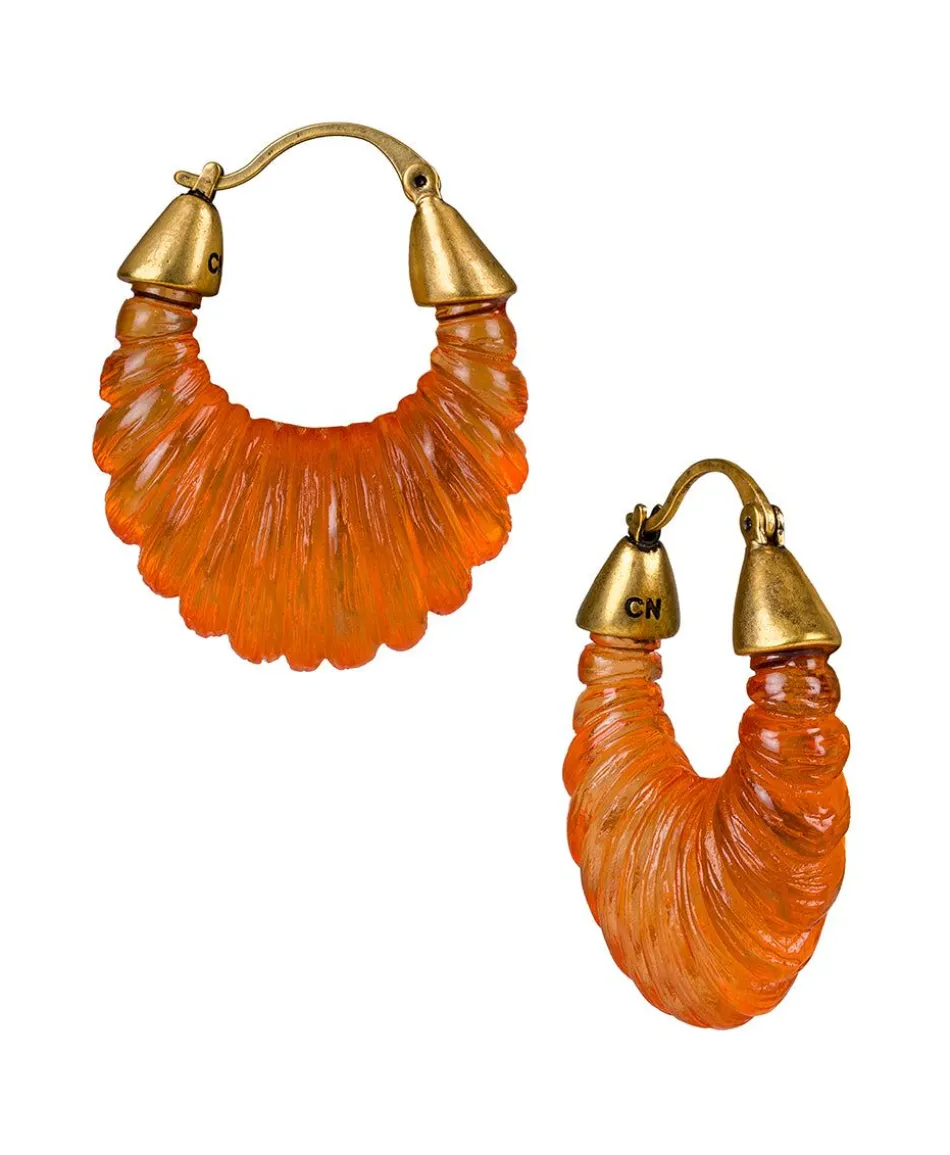 Patricia Nash Resin Hoop Earrings| Earrings
