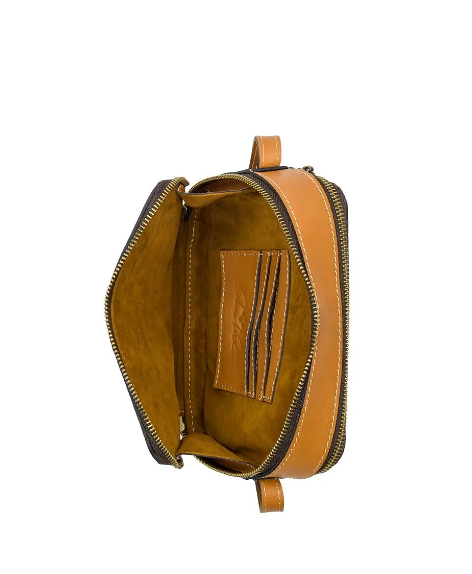 Patricia Nash Rimini Double Zip Box Crossbody| Crossbodies