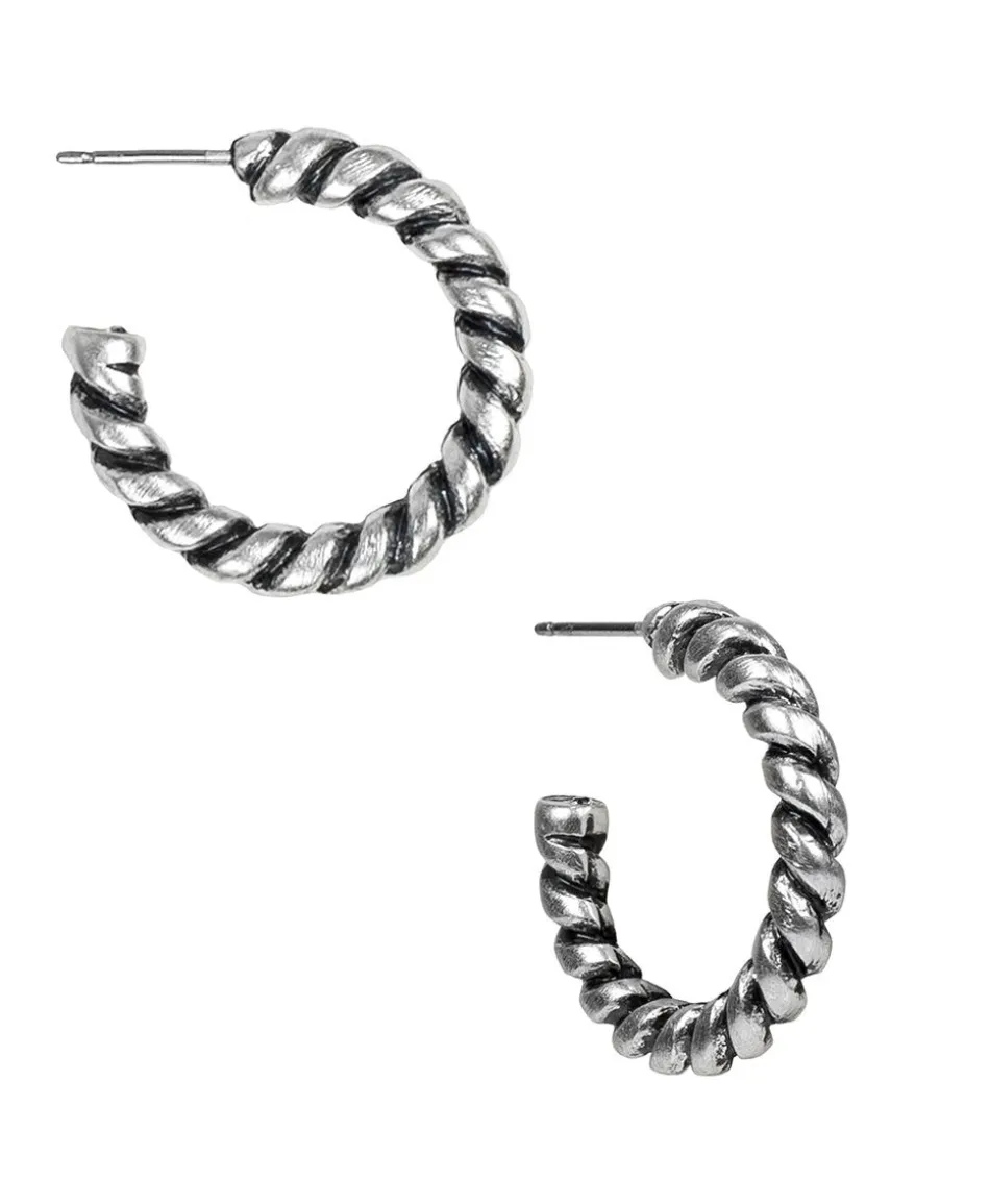 Patricia Nash Rope Hoop Earrings| Earrings