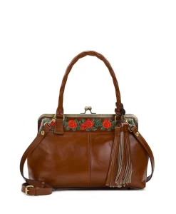 Patricia Nash Rora Frame Satchel| Satchels