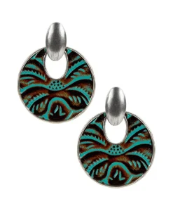 Patricia Nash Simone Doorknocker Earrings| Earrings