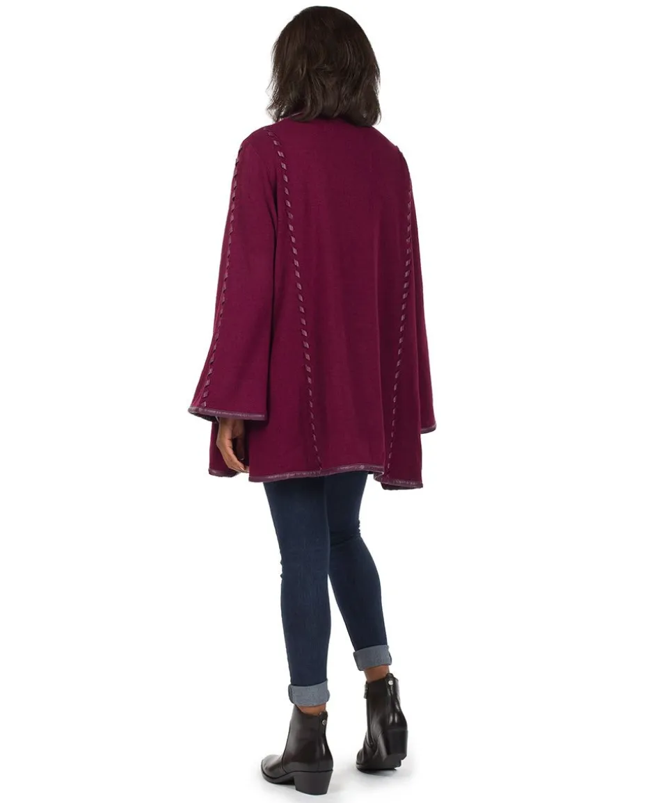 Patricia Nash Sleeved Cape| Knitwear