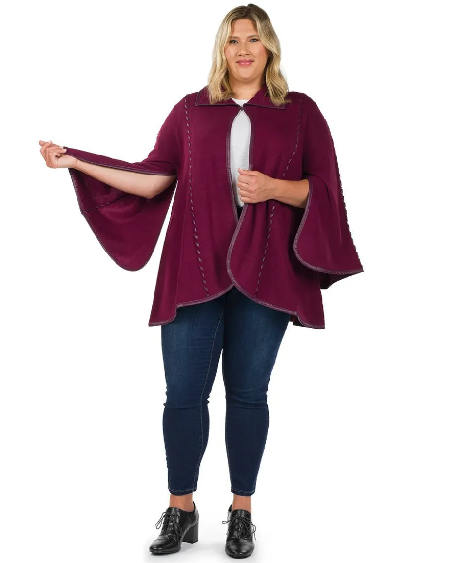 Patricia Nash Sleeved Cape| Knitwear