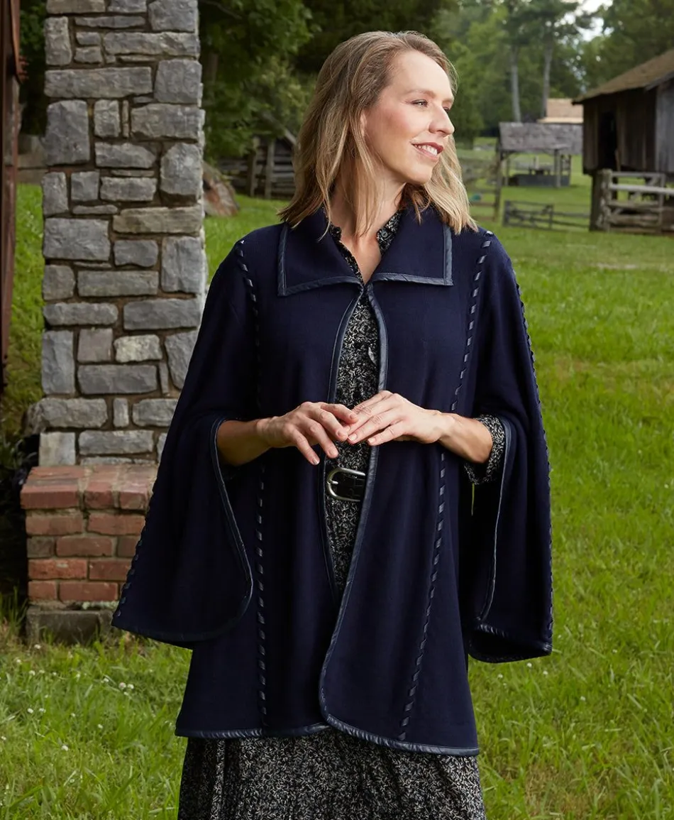 Patricia Nash Sleeved Cape| Knitwear