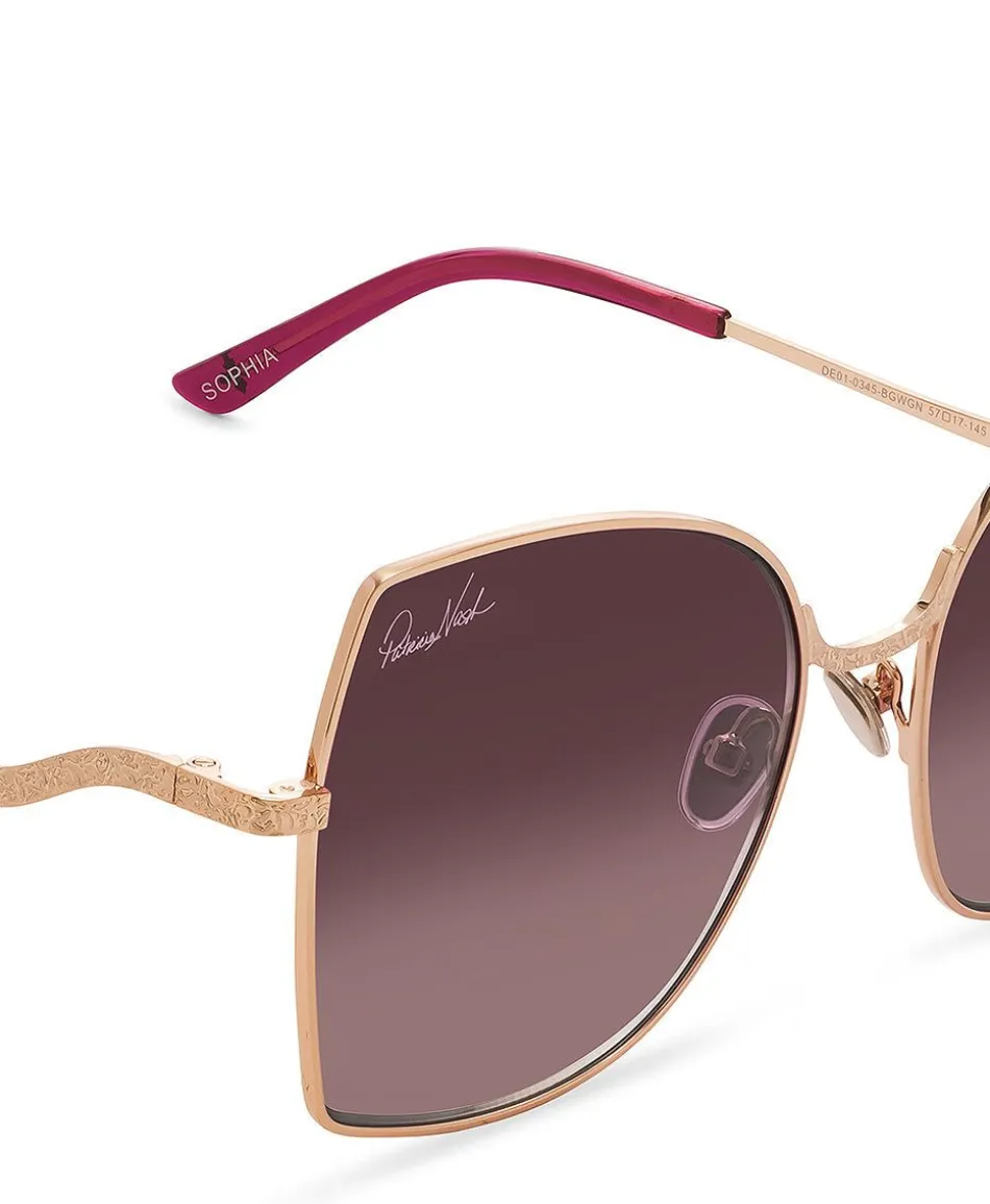 Patricia Nash Sophia Wire Sunglasses| Aviator/Wireframe