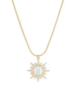 Patricia Nash Sparkle Sun Pendant Necklace| Necklaces