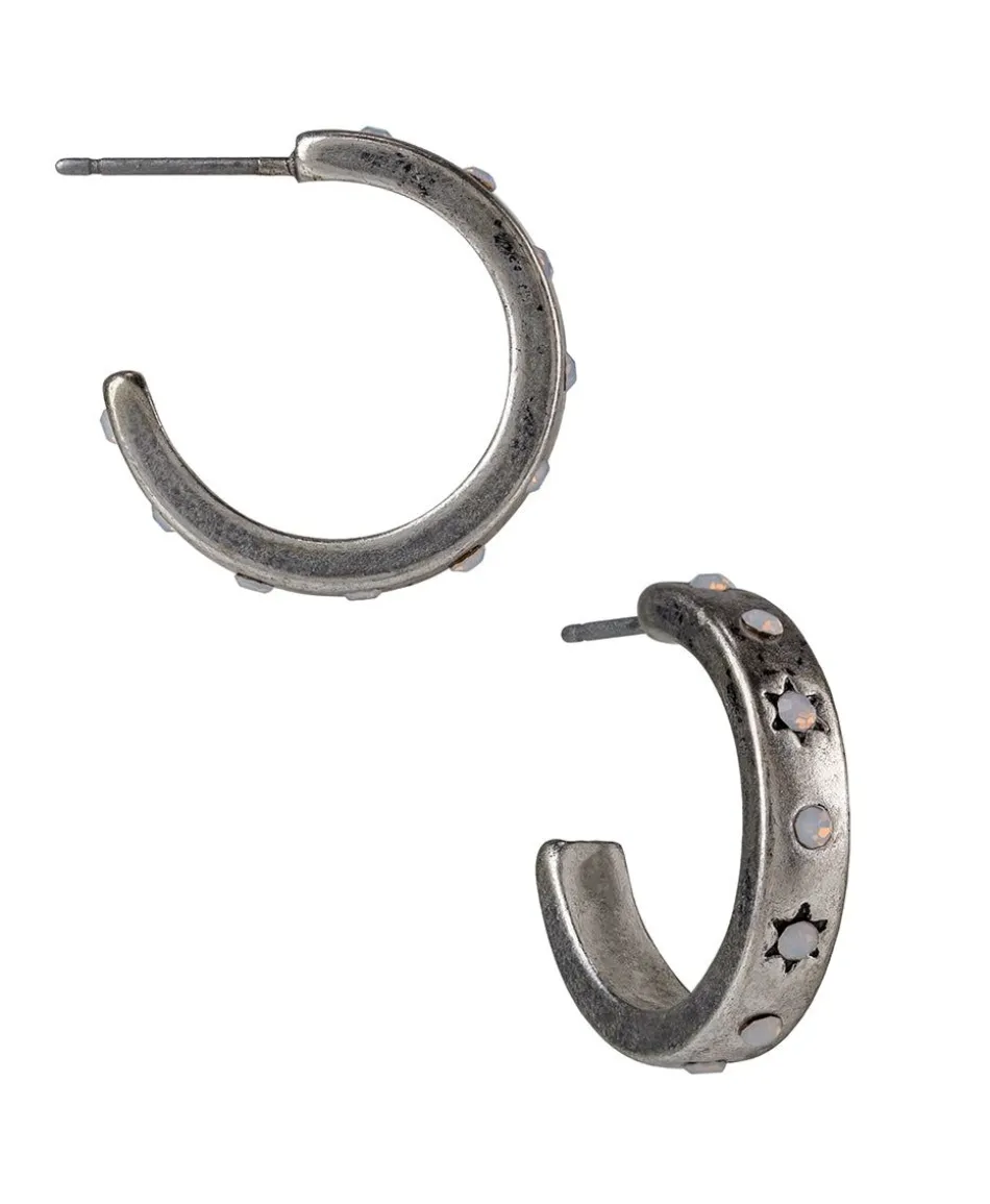Patricia Nash Star Studded Hoop Earrings| Earrings