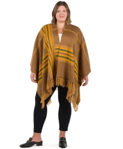 Patricia Nash Striped Shawl| Knitwear