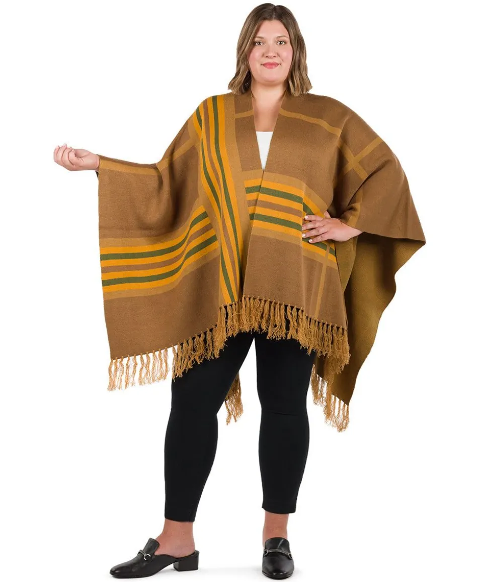 Patricia Nash Striped Shawl| Knitwear