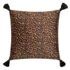 Patricia Nash Tasseled Leopard Print Pillow| Pillows & Shams