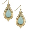 Patricia Nash Tear Drop Cabochon Earrings| Earrings