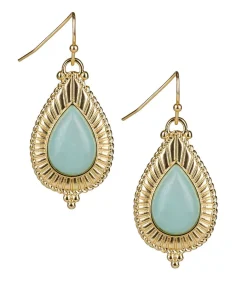 Patricia Nash Tear Drop Cabochon Earrings| Earrings