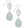 Patricia Nash Tear Drop Wire Cabochon Earrings| Earrings