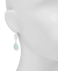 Patricia Nash Tear Drop Wire Cabochon Earrings| Earrings