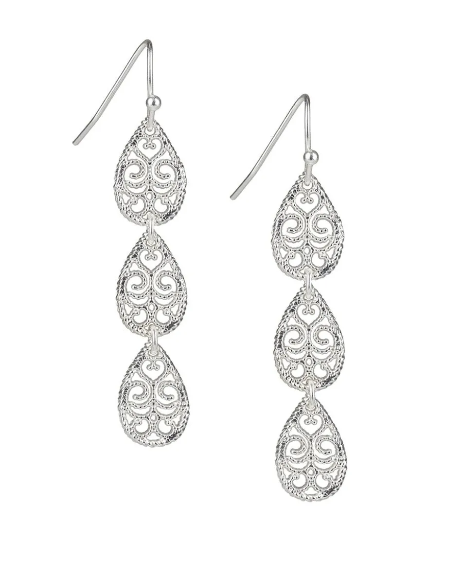 Patricia Nash Tear Drop Wire Earrings| Earrings