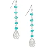 Patricia Nash Tear Drops On Beaded Chain Earrings| Earrings