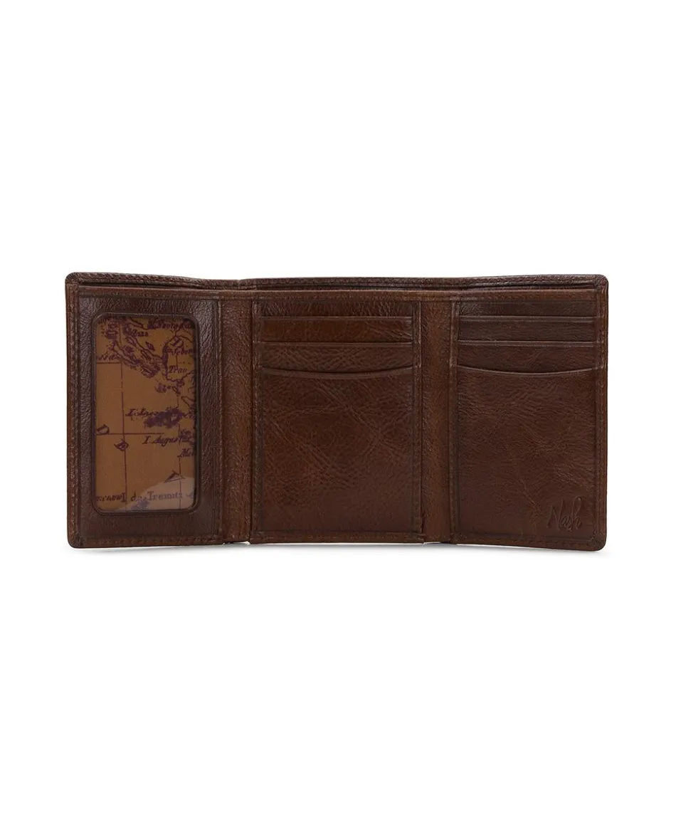 Patricia Nash Trifold Id Wallet| Small Leather Goods