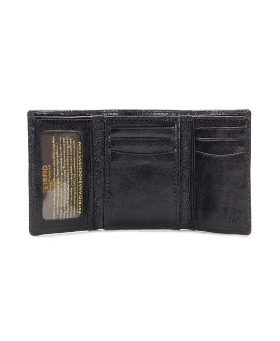 Patricia Nash Trifold Id Wallet| Small Leather Goods