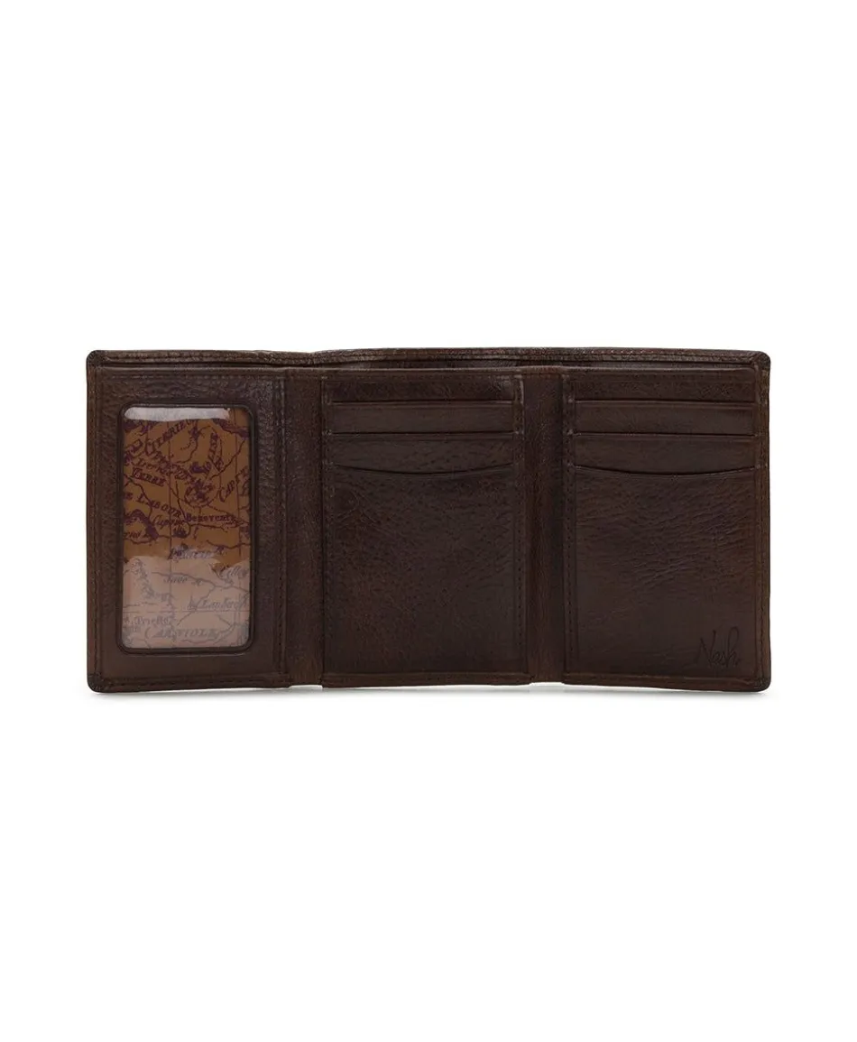 Patricia Nash Trifold Id Wallet| Small Leather Goods