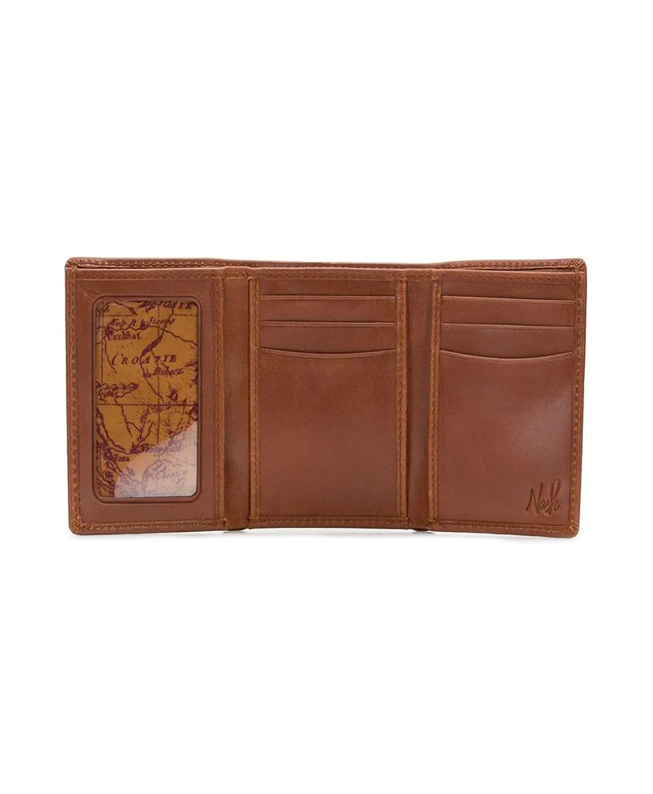 Patricia Nash Trifold Id Wallet| Small Leather Goods